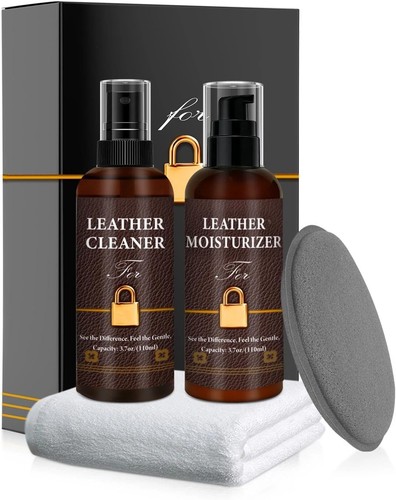 Leather cleaner moisturizer - leather,